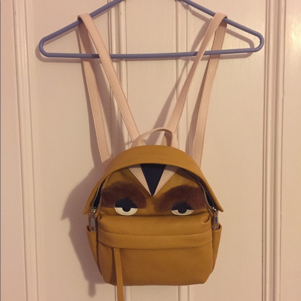 Forever 21 monster mini backpack